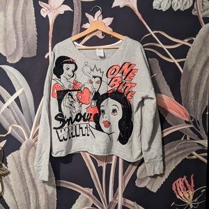 Snow White Off the Shoulder Sweater